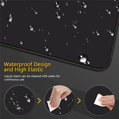 Topographic Map Large Mouse Pad Laptop Desktop Rubber Mouse Pad