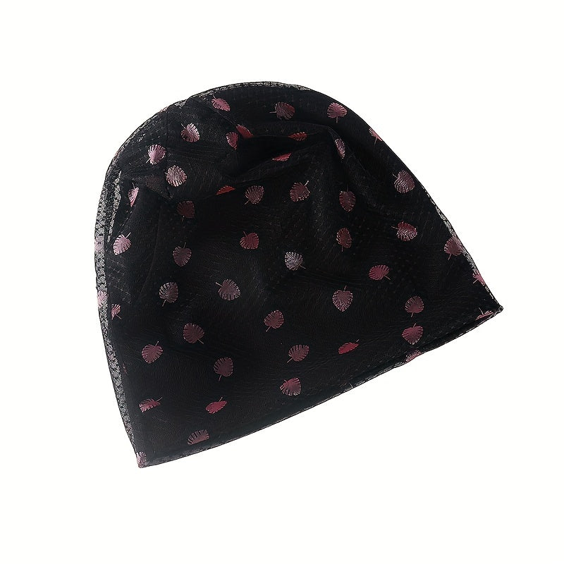 Women's Lace Beanie Turban Hat Lightweight Chemo Cap
