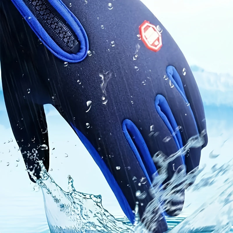 Winter Warm Touch Screen Gloves Waterproof Cold Weather Windproof
