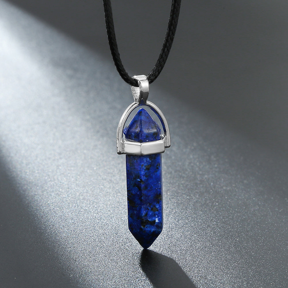 Natural Stone Energy Collar Necklace