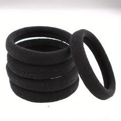 Thick Hair Holders Elastics Rubber Bands No Damage For Thick Heavy & Curly Hair