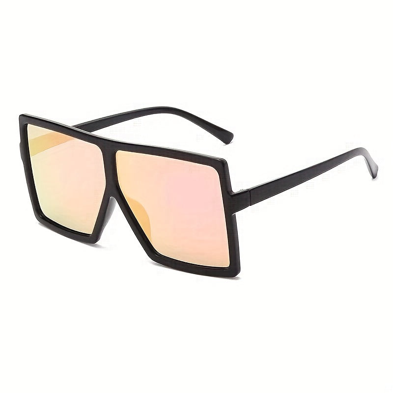 Flat Top Sunglasses Women Men Gradient Lens UV400
