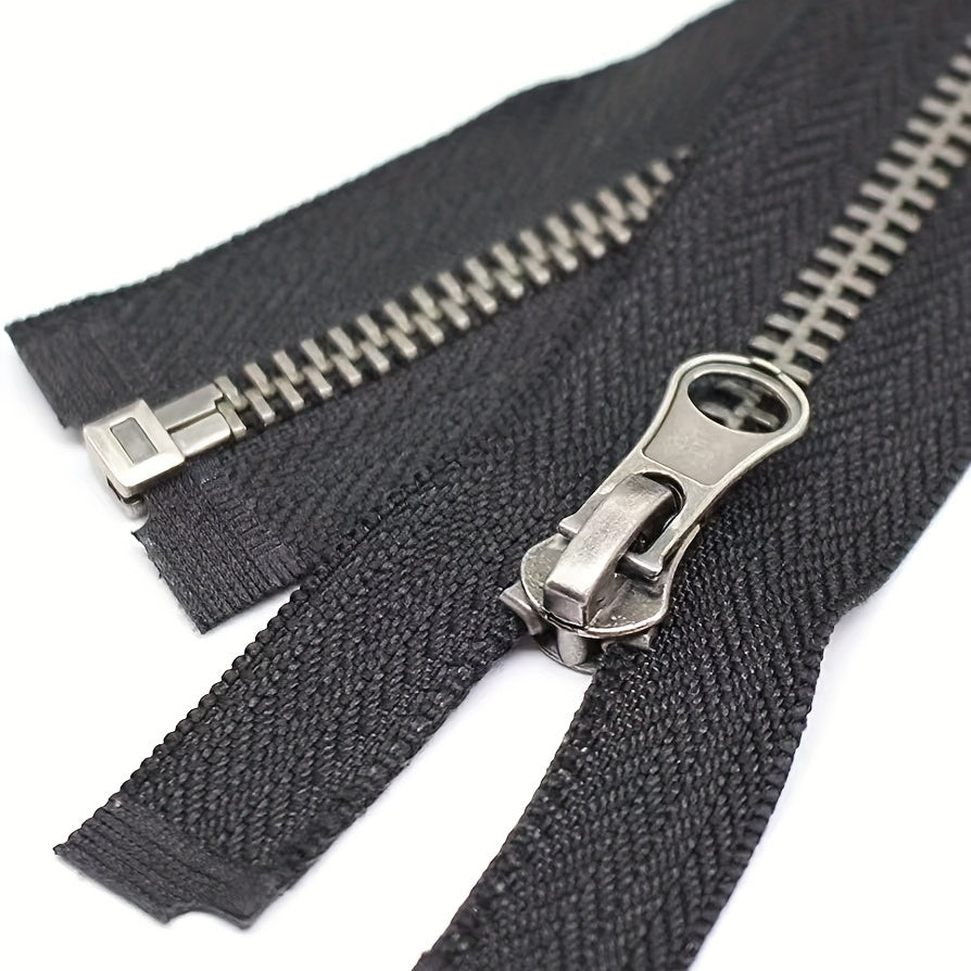2pcs 5 26 Inch Antique Silvery Separating Metal Zipper Gunmetal Y Teeth