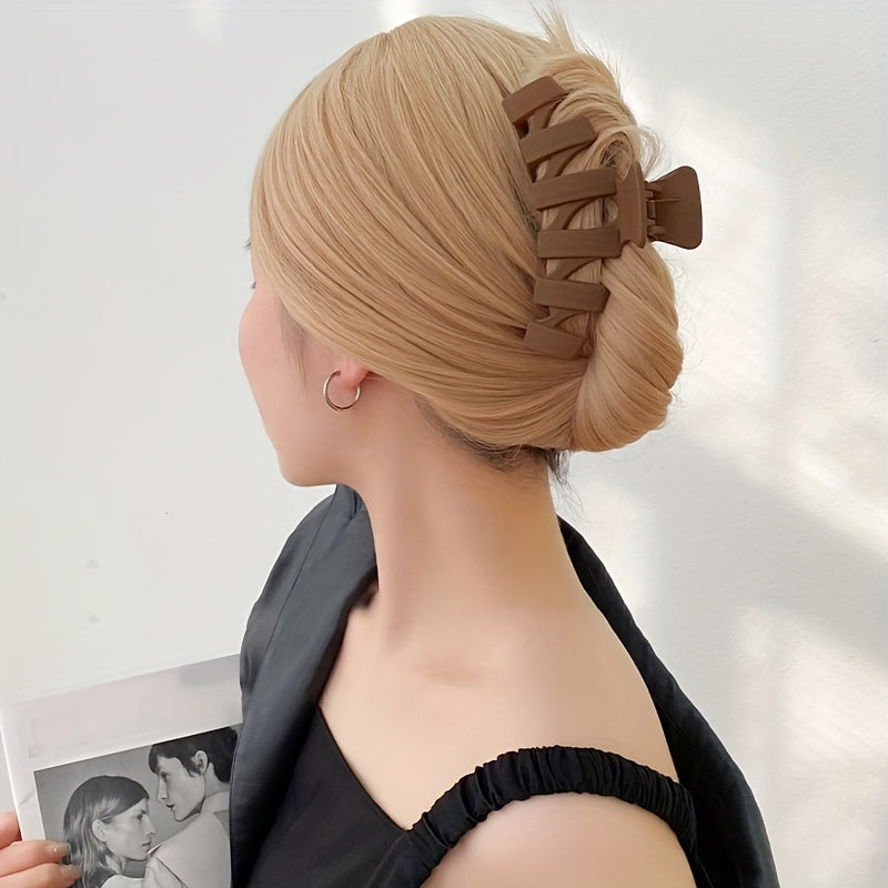 Solid Shark Claw Large Ponytail Holder Hair Accessories