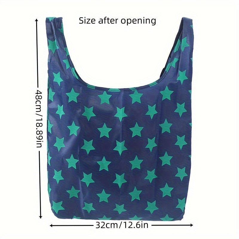 Portable Folding Shopping Bag Tote Bag Supermarket Shopping Bag