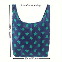 Portable Folding Shopping Bag Tote Bag Supermarket Shopping Bag
