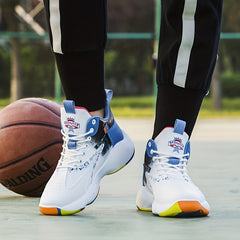 Men's Shock Absorbing Basketball Shoes Non Slip Athletic Shoes
