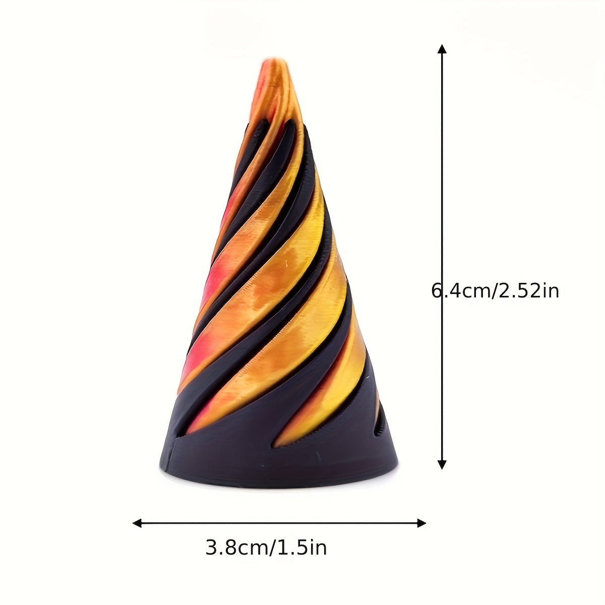 3D Printed Spiral Tree & Carrot Relax Toy Plastic Fish Tank Decor