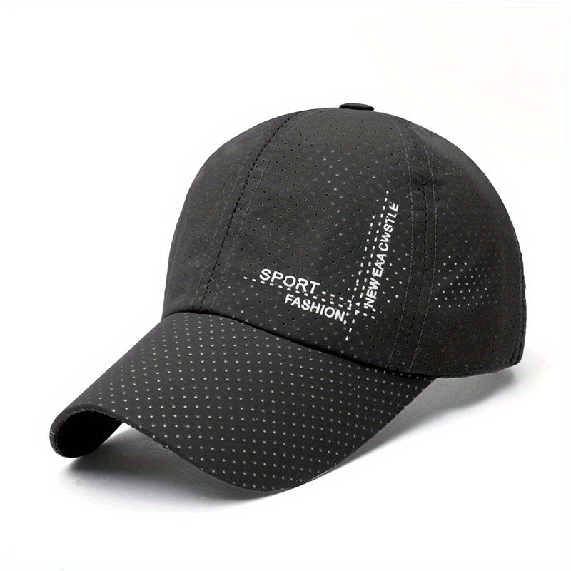 Unisex Sunshade Quick-drying Baseball Cap For Outdoor Sport