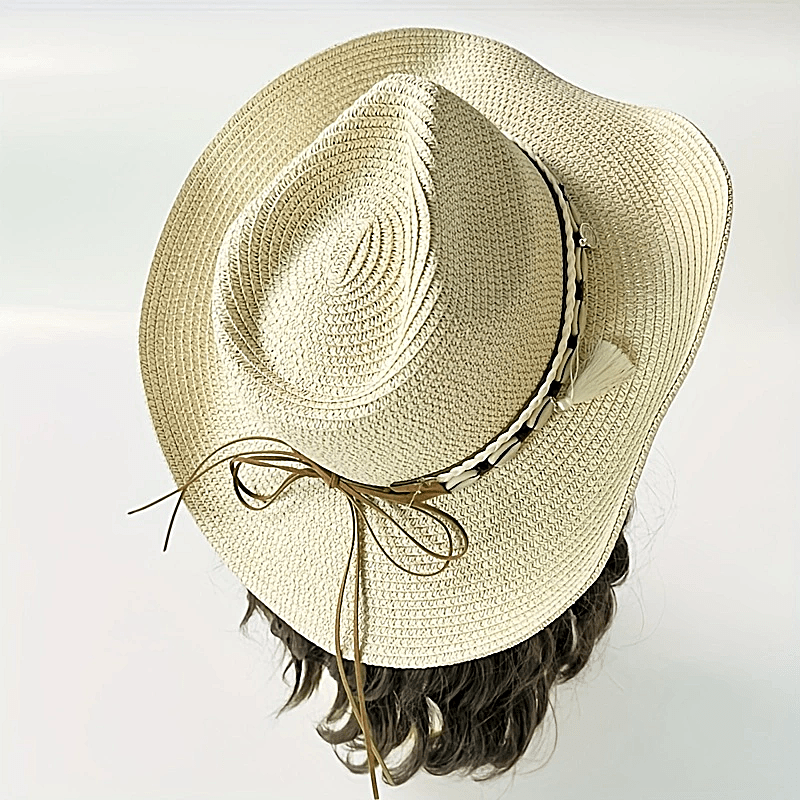 Women's Cowboy Sun Hat Western Cowgirl Hat