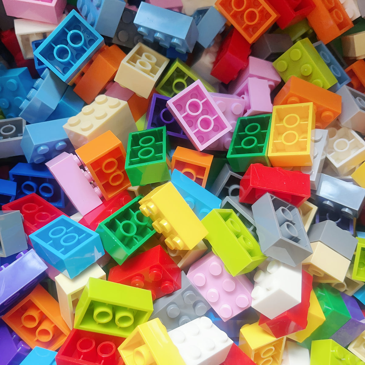 20pcs Mixed 2x3 High Building Blocks Set for DIY Kids Toys