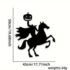 Halloween Decorations Skull Hand Pumpkin Door Stickers Ghost Party Decorations