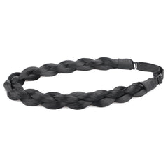 Synthetic Hair Braided Headband Chunky Braids Stretch Hairpiece