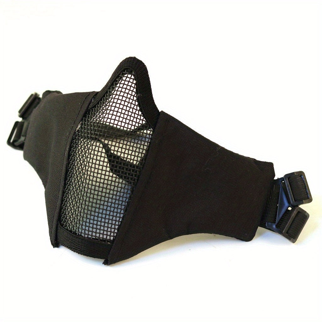V10 Tactical Mask Half Face Mesh Mask for Men and Women