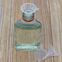 Mini Funnels Clear Plastic for Bottle Filling Perfumes Essential Oils