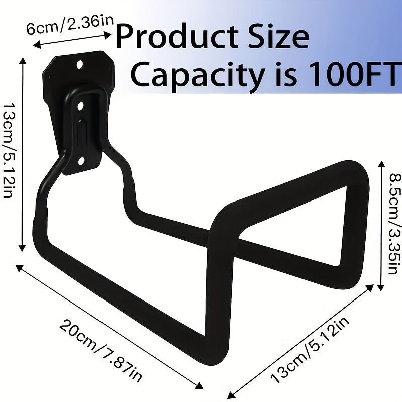 Metal Wall Mount Hose Holder Reel for Garden Irrigation