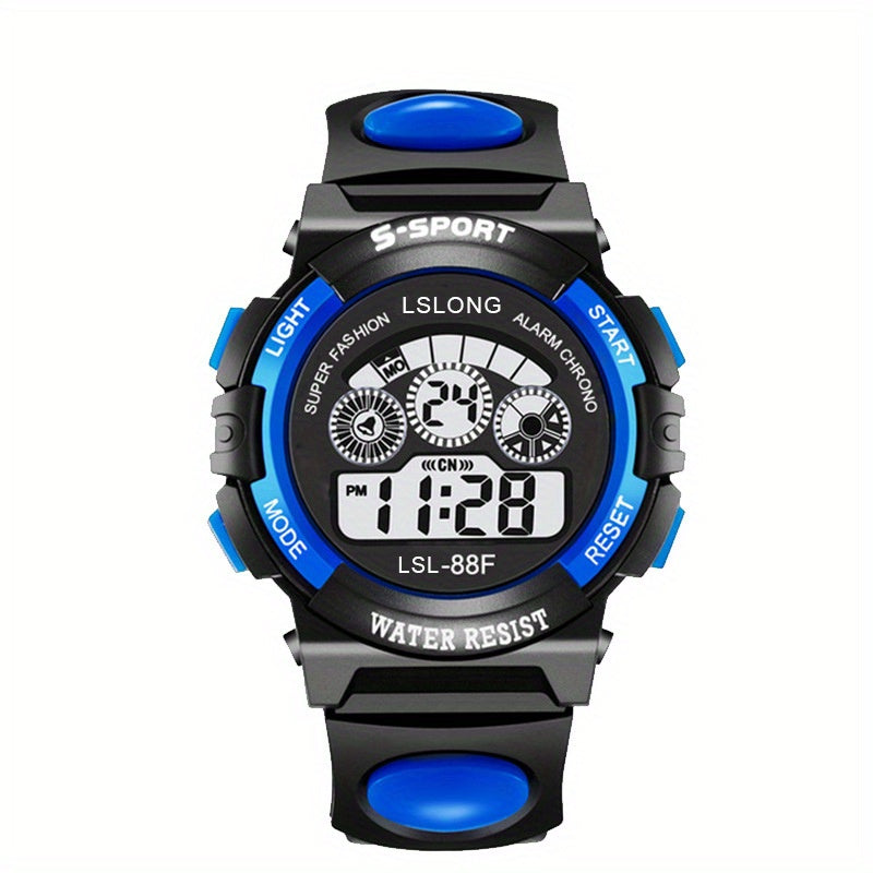 Waterproof Sports Electronic Watch for Kids