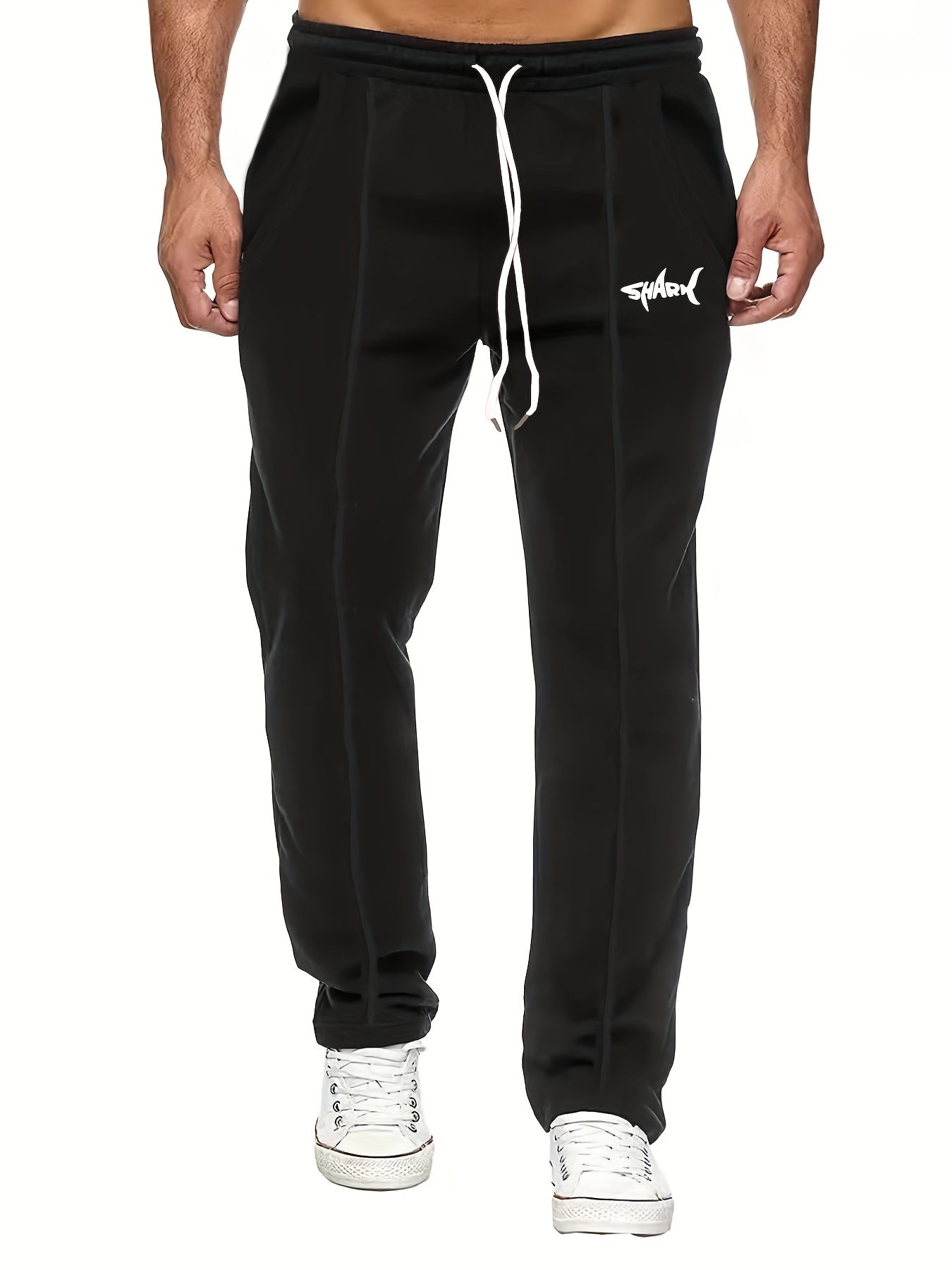 Lil Baby Letter Print Casual Drawstring Pants Men's Spring Summer Outdoor