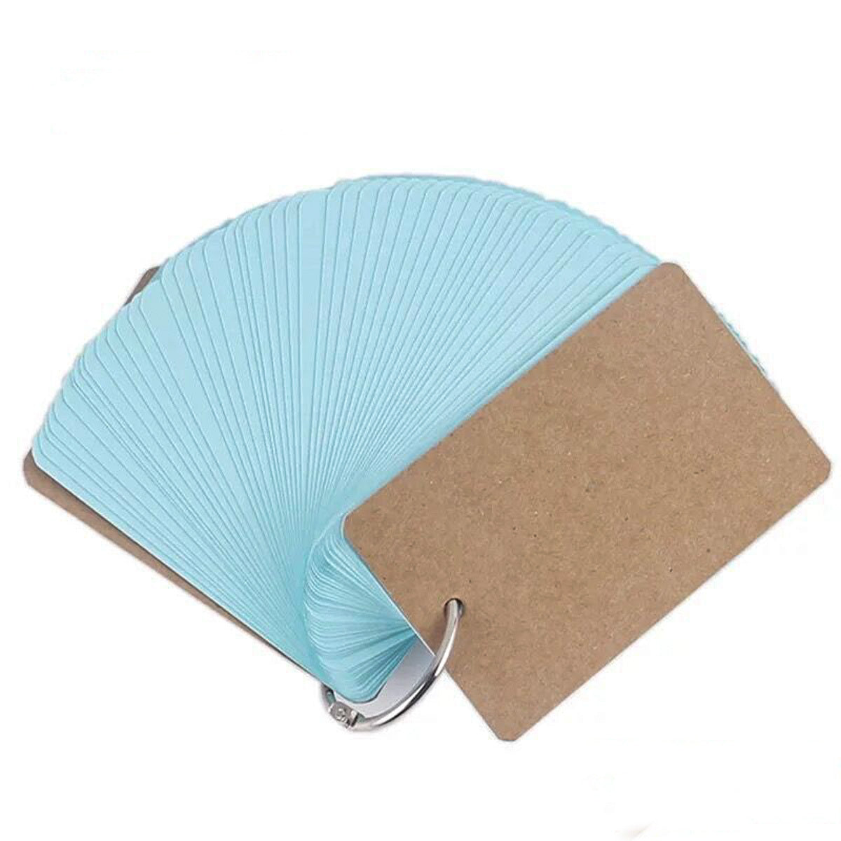 Portable Word Book Card Loose Leaf Book Ring Buckle Note Book