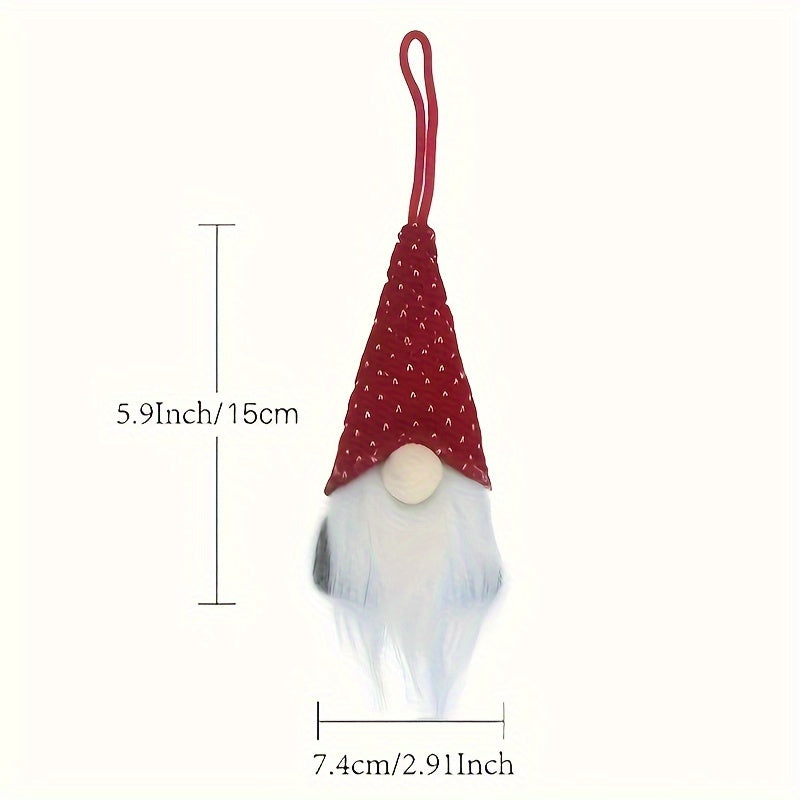 Christmas Doll Pendant Santa Claus Figure Christmas Tree Party Gift