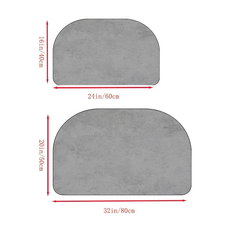 Anti-Slip Quick Dry Bath Mat Absorbent Bathroom Rug
