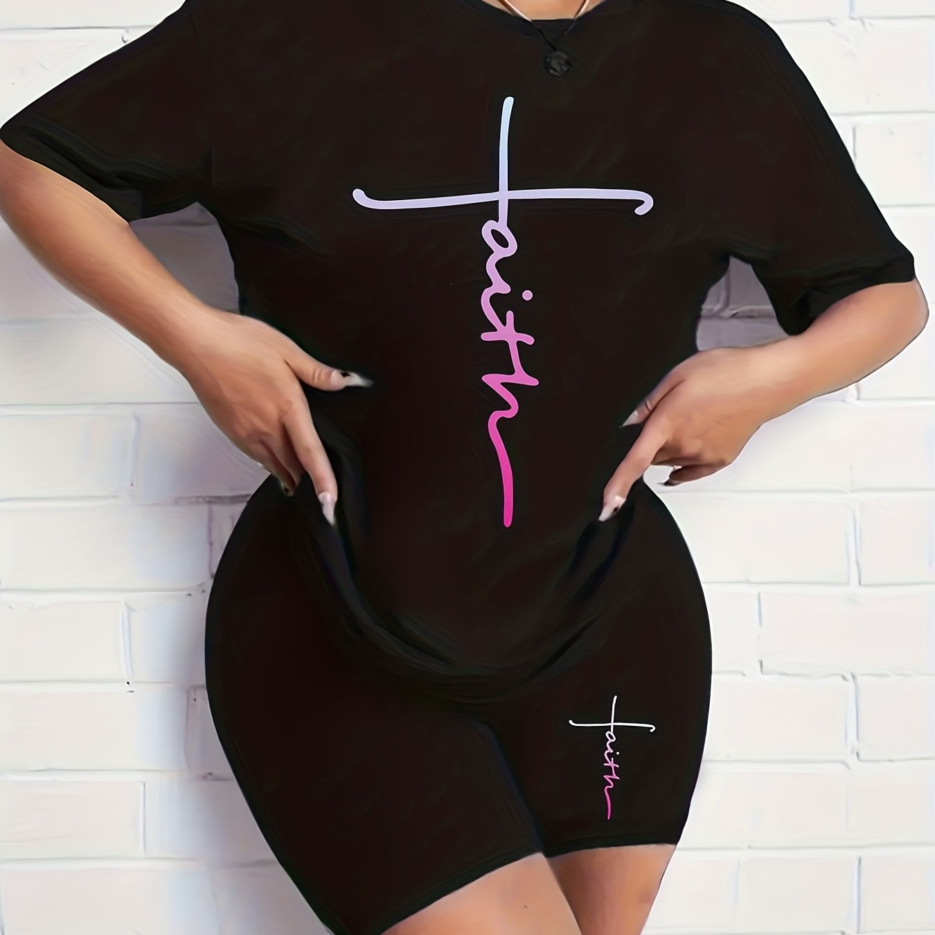  Two Piece Set Women's Crop Top & Skirt