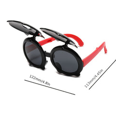 Boy's Silicone Polarized Sunglasses - Halloween Little Devil - UV400