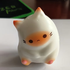 3pcs Cartoon Cat Squeeze Toys Soft Slow Rebounding Elastic Relax Toys
