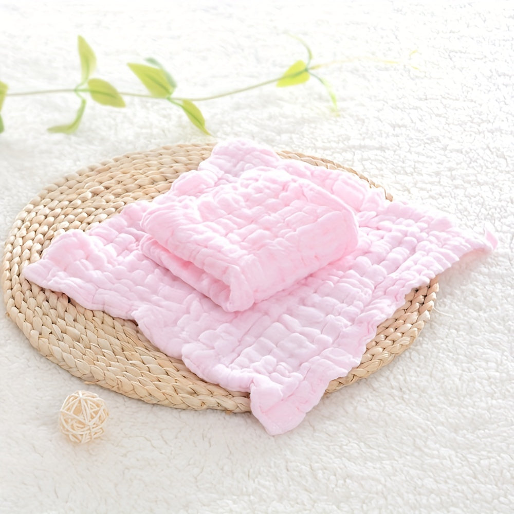 4pcs Muslin Burp Cloths Baby Burp Rags Boy Girls 6 layer Large 25 4cmx25 100