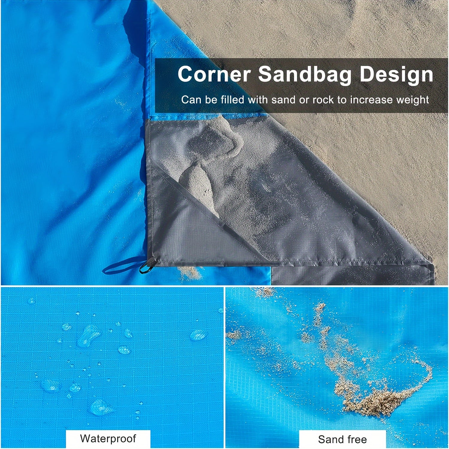 Waterproof Lightweight Picnic Mat Mini Folding Beach Camping Mat