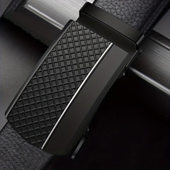 Men's PU Auto Buckle Belt Wedding Daily