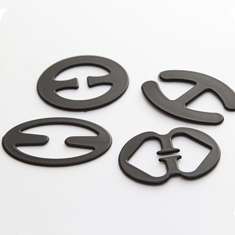4pcs Invisible Bra Strap Clips Non slip Buckles for Braless Look