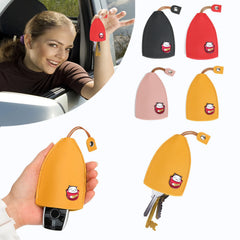 4pcs Cartoon Keys Holder Cases PU Key Bags Large Capacity Unisex Christmas