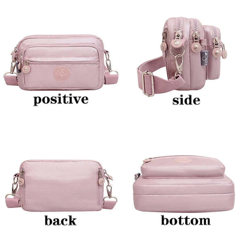 Multifunctional Shoulder Bags High Density Nylon Waist Backpacks