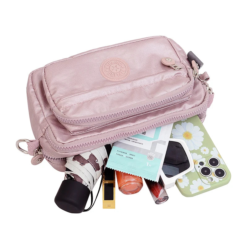Multifunctional Shoulder Bags High Density Nylon Waist Backpacks