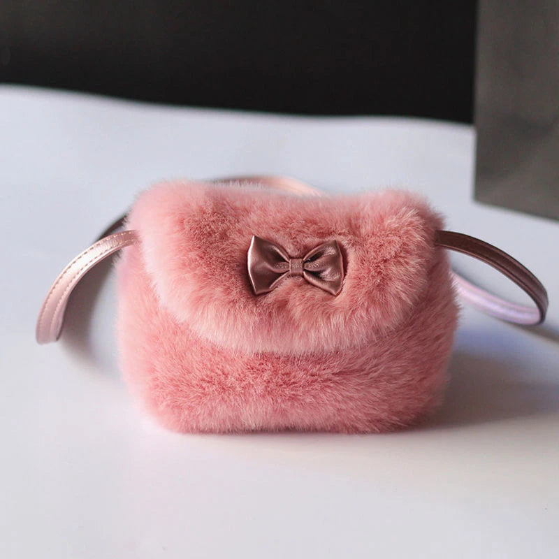 Colos Kids Cross Body Mini Purse Bag with Bowknot
