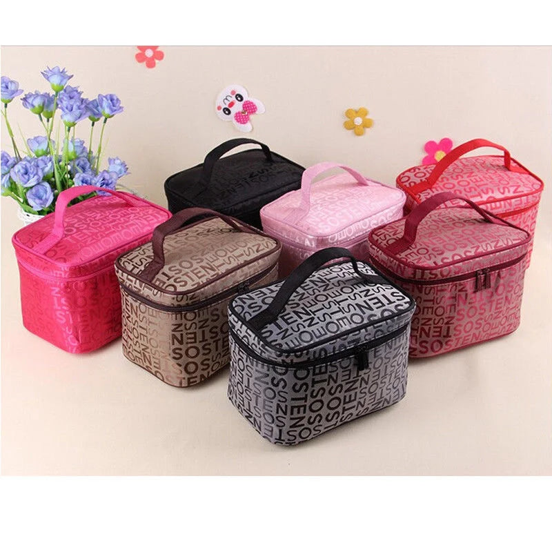 Women Makeup Bag Cosmetic Bags Beauty Case Organizer Toiletry Travel Pouch