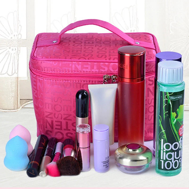Women Makeup Bag Cosmetic Bags Beauty Case Organizer Toiletry Travel Pouch