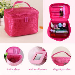 Women Makeup Bag Cosmetic Bags Beauty Case Organizer Toiletry Travel Pouch