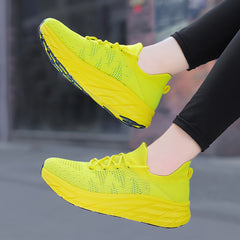 Breathable Mesh Athletic Sneakers for Outdoor Running