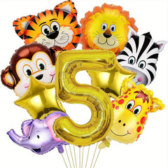 Safari Animal Balloons for Baby Shower Jungle Theme Party