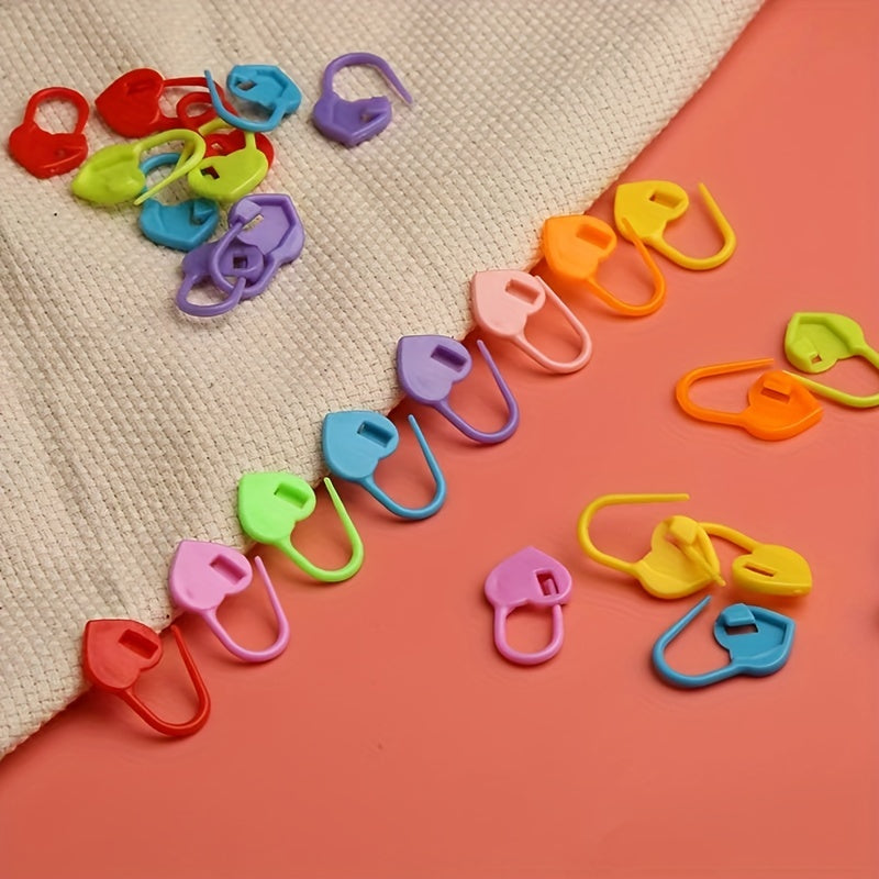 20pcs Sweater Mark Buckle Knitting Tool Small Pin Buckle Counting Needle