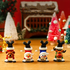 12pcs Christmas Wind up Toys Santa Claus Party Fun