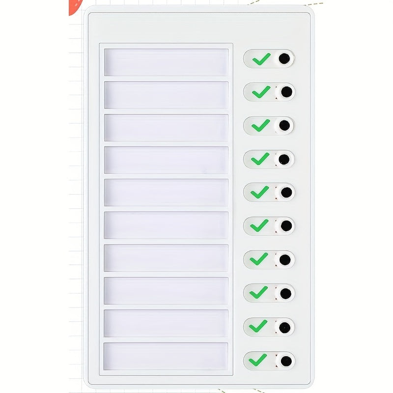 Students Chore Chart Checklist Board with To Do List