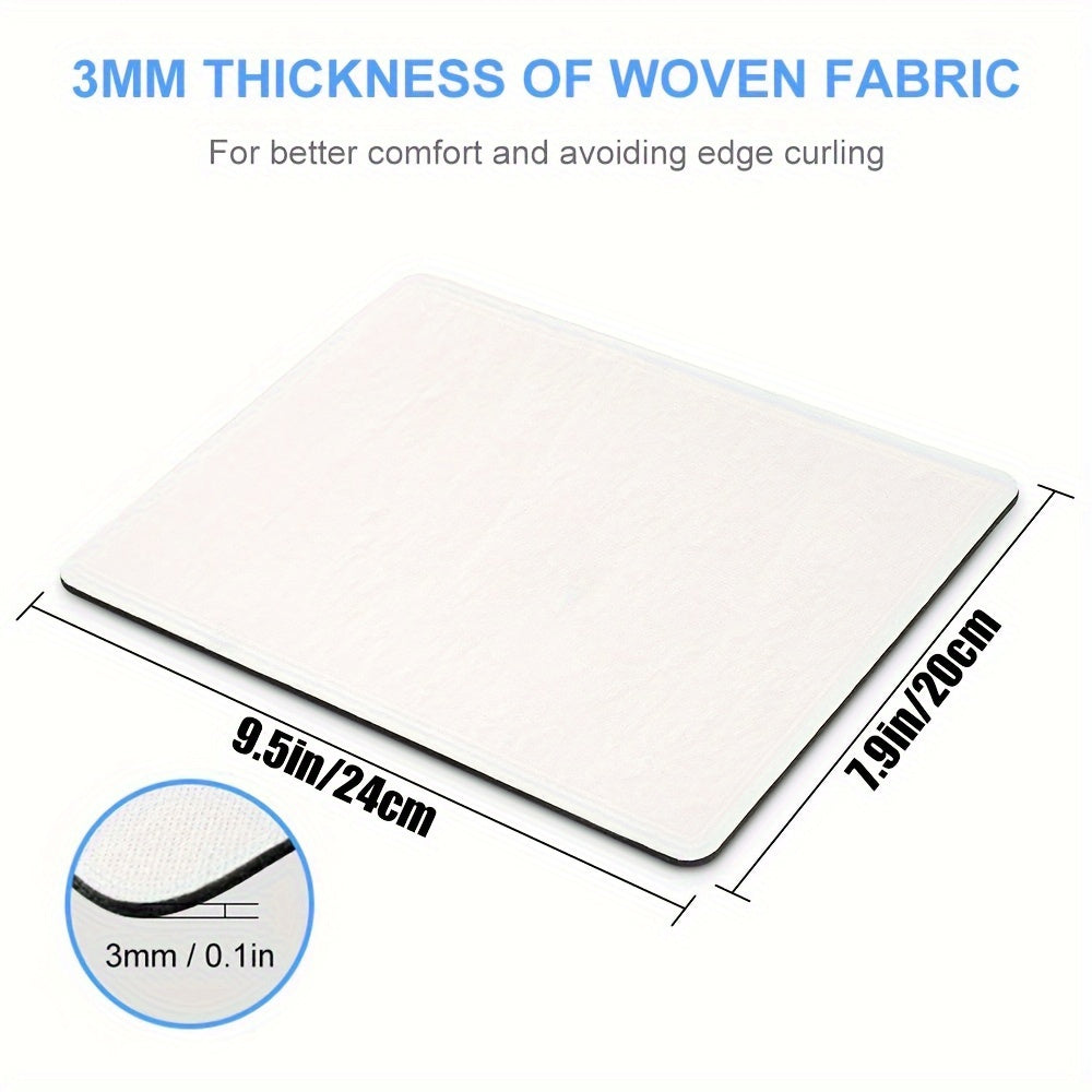 Succulents Mouse Pad Anti Slip Rubber Base Wireless Mouse Pads
