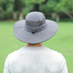 Unisex Quick Drying Sunshade Bucket Hat for Outdoor Travel