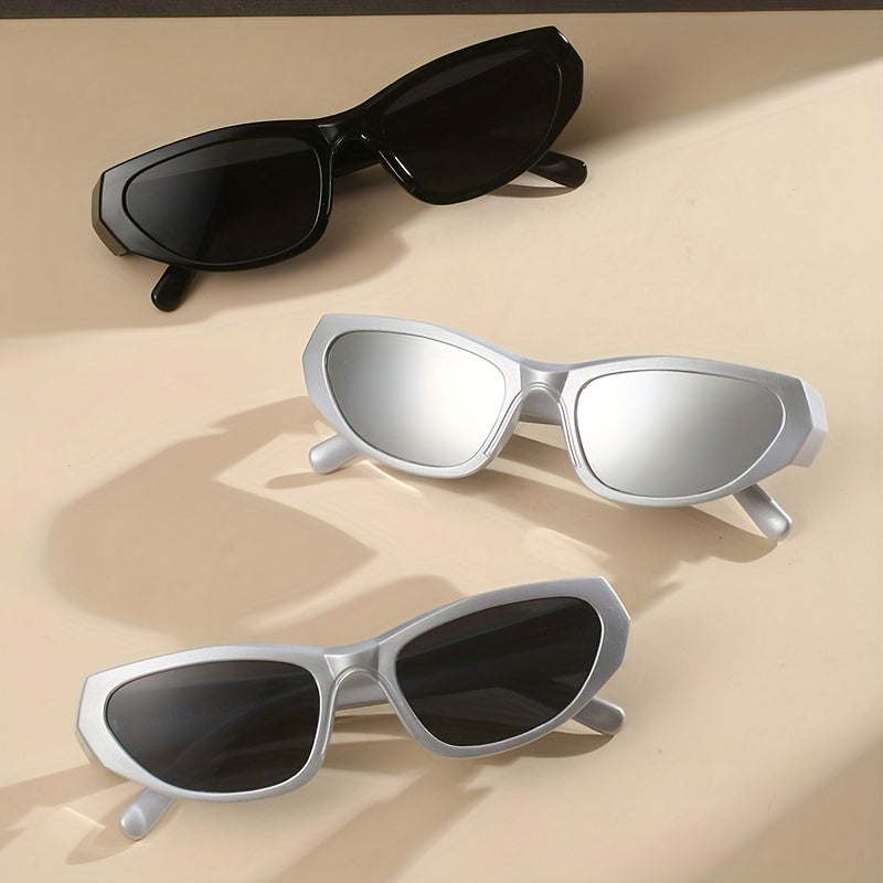 Y2K Wrap Around Sunglasses Sports UV400 Sun Shades for Cycling Beach Travel