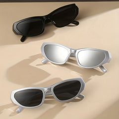 Y2K Wrap Around Sunglasses Sports UV400 Sun Shades for Cycling Beach Travel