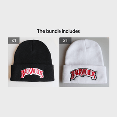 BACKWOODS Warm Winter Hat with Embroidery for Students