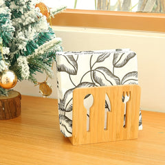 Bamboo Table Napkin Holder Kitchen Decoration